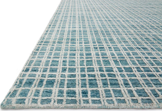 Loloi Urbana UB-01 Aqua Area Rug Corner