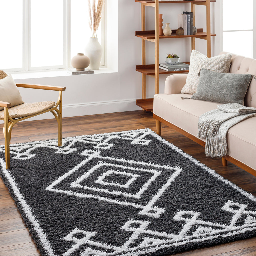 Surya Urban Shag USG-2313 Area Rug Room Scene Feature