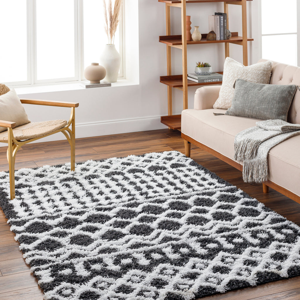 Surya Urban Shag USG-2344 Area Rug Room Scene Feature