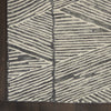 Nourison Vail VAI01 Grey/White Area Rug