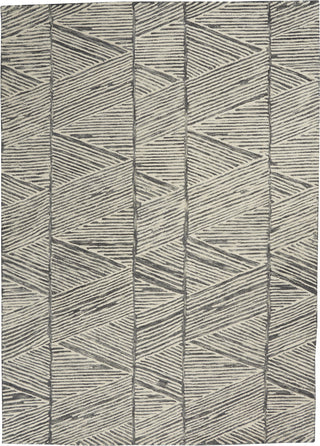 Nourison Vail VAI01 Grey/White Area Rug