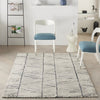 Nourison Vail VAI01 White Blue Area Rug