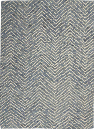 Nourison Vail VAI02 Indigo/Ivory Area Rug