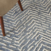 Nourison Vail VAI02 Indigo/Ivory Area Rug
