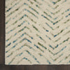 Nourison Vail VAI02 Iv/Green Area Rug