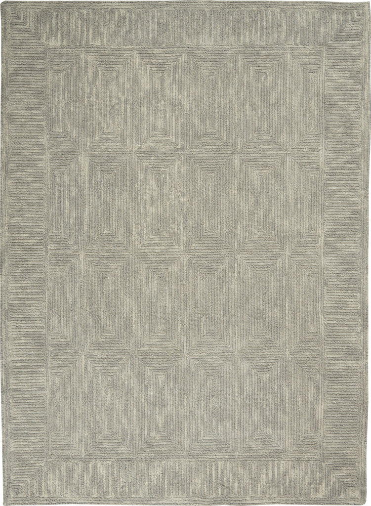Nourison Vail VAI04 Grey Area Rug
