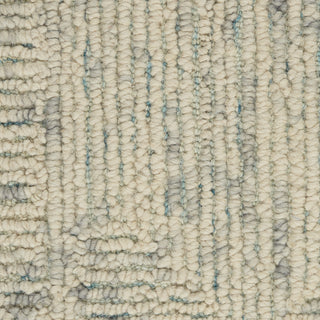 Nourison Vail VAI04 Ivory/Grey/Teal Area Rug