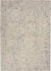 Nourison Vail VAI04 Ivory/Grey/Teal Area Rug