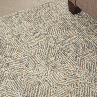 Nourison Vail VAI05 Beige/Grey Area Rug