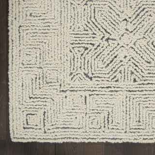 Nourison Vail VAI05 Ivory/Navy Area Rug