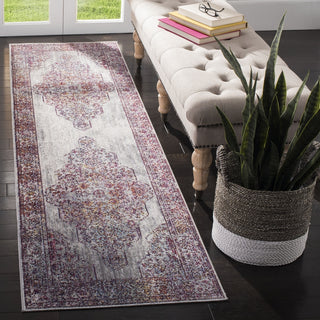 Safavieh Valencia VAL165S Ivory/Red Area Rug Room Scene Feature