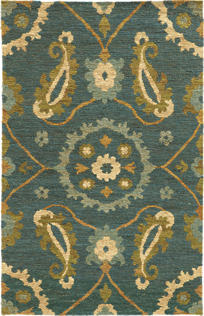 Tommy Bahama Valencia 57702 Blue Area Rug main image
