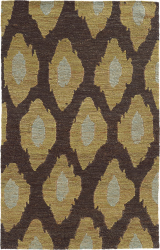 Tommy Bahama Valencia 57708 Black/ Gold Area Rug Main Image