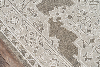 Momeni Valencia VAL-1 Grey Area Rug Close up