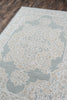 Momeni Valencia VAL-1 Light Blue Area Rug Corner Image