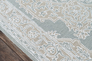 Momeni Valencia VAL-1 Light Blue Area Rug Close up