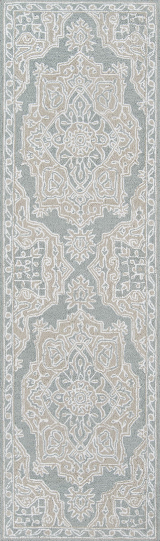 Momeni Valencia VAL-1 Light Blue Area Rug Runner Image