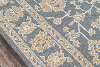 Momeni Valencia VAL-2 Grey Area Rug Close up