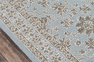 Momeni Valencia VAL-3 Blue Area Rug Close up