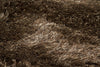 Chandra Vani VAN-13604 Dark Brown/Beige Area Rug Close Up