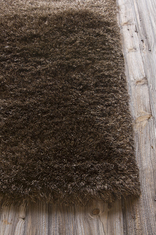 Chandra Vani VAN-13604 Dark Brown/Beige Area Rug Corner Shot