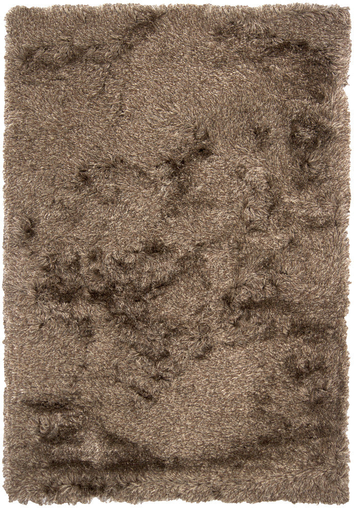 Chandra Vani VAN-13604 Dark Brown/Beige Area Rug main image