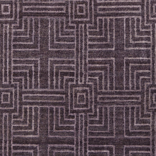 Surya Vanderbilt VAN-1001 Eggplant Hand Knotted Area Rug Sample Swatch