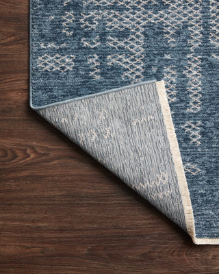 Loloi II Vance VAN-01 Denim / Dove Area Rug Backing Image