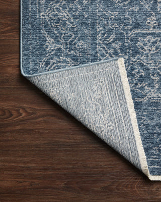 Loloi II Vance VAN-03 Denim / Dove Area Rug Backing Image