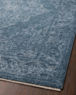 Loloi II Vance VAN-03 Denim / Dove Area Rug Angle Image