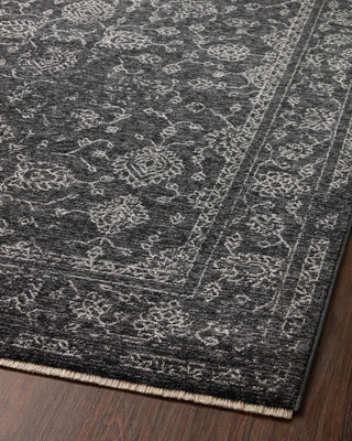 Loloi II Vance VAN-09 Charcoal / Dove Area Rug Angle Image