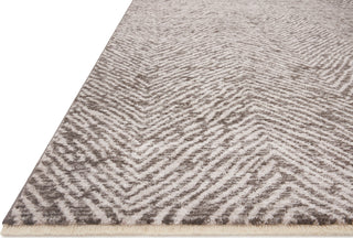 Loloi II Vance VAN-10 Taupe / Dove Area Rug Corner Image