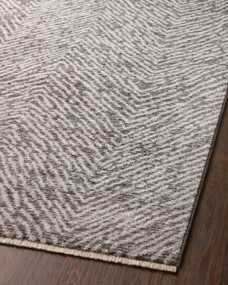 Loloi II Vance VAN-10 Taupe / Dove Area Rug Angle Image