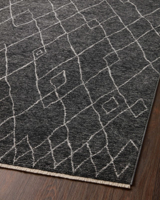 Loloi II Vance VAN-11 Charcoal / Dove Area Rug Angle Image