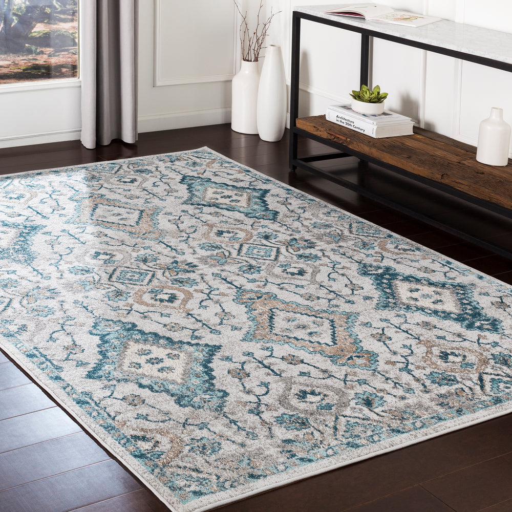 Surya Varanasi VAR-2301 Area Rug Room Scene Feature