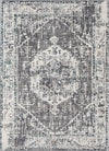 Surya Varanasi VAR-2304 Light Gray Medium Dark Blue Camel White Area Rug Mirror main image