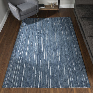 Dalyn Vibes VB1 Navy Area Rug