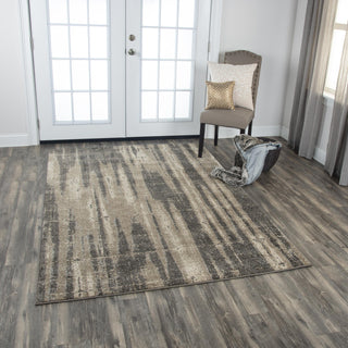 Rizzy Valencia VCA105 Beige Area Rug Corner Image Feature