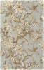 Verdant VDT-1003 Gray Area Rug by Surya 5' X 7'6''
