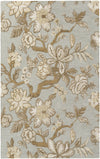 Verdant VDT-1003 Gray Area Rug by Surya 5' X 7'6''