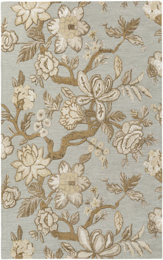 Verdant VDT-1003 Gray Area Rug by Surya 5' X 7'6''