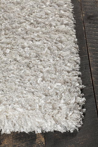 Chandra Vega VEG-40502 White Area Rug Corner Shot