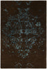 Chandra Veleno VEL-29301 Brown/Teal Area Rug main image