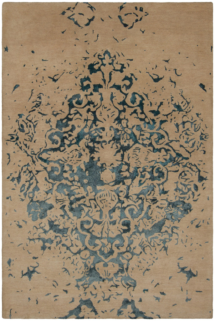 Chandra Veleno VEL-29302 Tan/Teal Area Rug main image