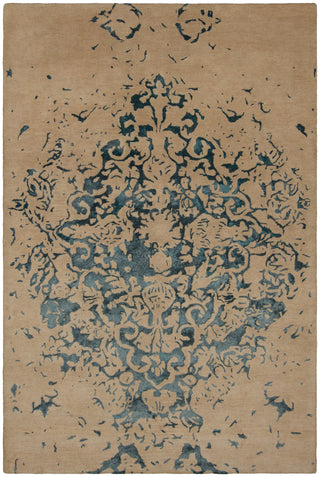 Chandra Veleno VEL-29302 Tan/Teal Area Rug main image