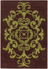 Chandra Venetian VEN-6003 Brown/Green Area Rug main image