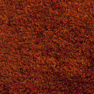 Surya Venetian VEN-3002 Rust Shag Weave Area Rug Sample Swatch