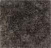Surya Venetian VEN-3003 Charcoal Shag Weave Area Rug 16'' Sample Swatch