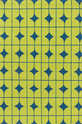 Loloi Venice Beach VB-03 Lime / Blue Area Rug Main