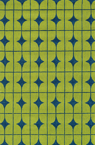 Loloi Venice Beach VB-03 Lime / Blue Area Rug main image